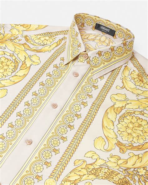 versace mutande barocco|versace barocco silk shirt.